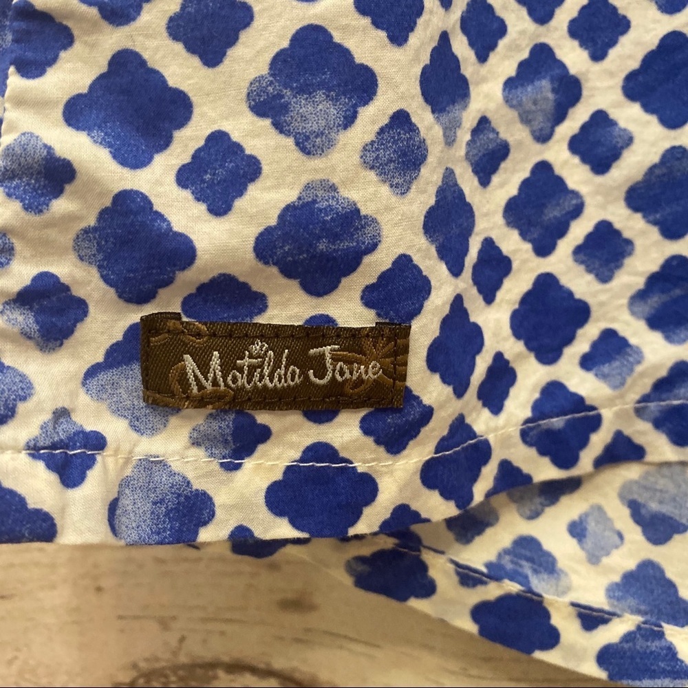 Matilda Jane | Wandering Waters Blue Shirt View 5